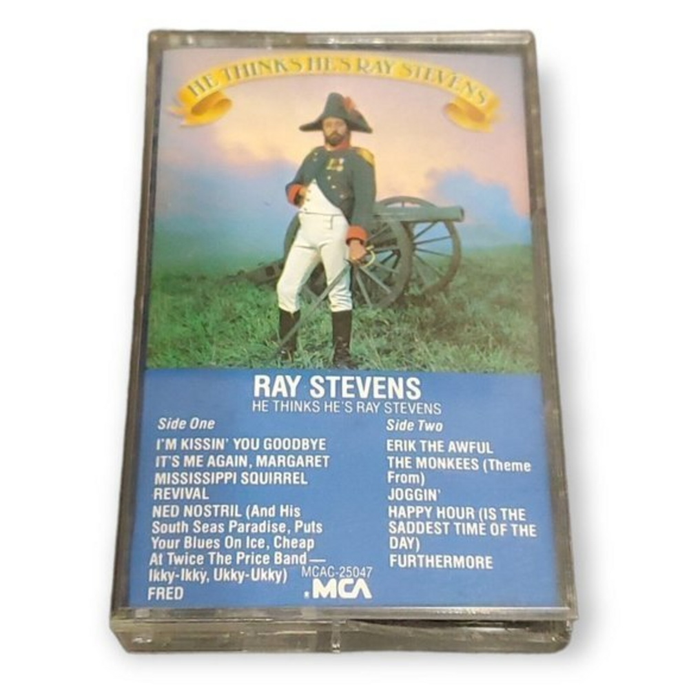 He Thinks He's Ray Stevens By Ray‎ Stevens (Cassette 1984 MCA)